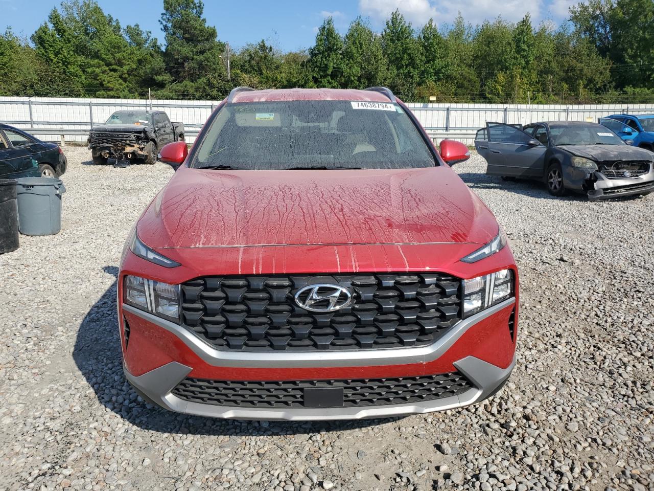 2023 HYUNDAI SANTA FE SEL VIN:5NMS24AJ7PH553367