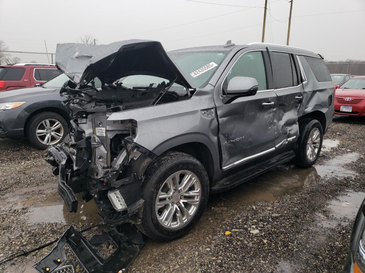 2022 GMC YUKON SLT VIN:1GKS2BKD5NR200796