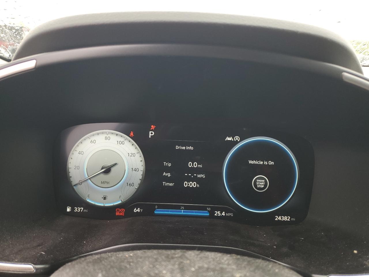 2022 HYUNDAI SANTA FE SEL VIN:5NMS6DAJ6NH473219