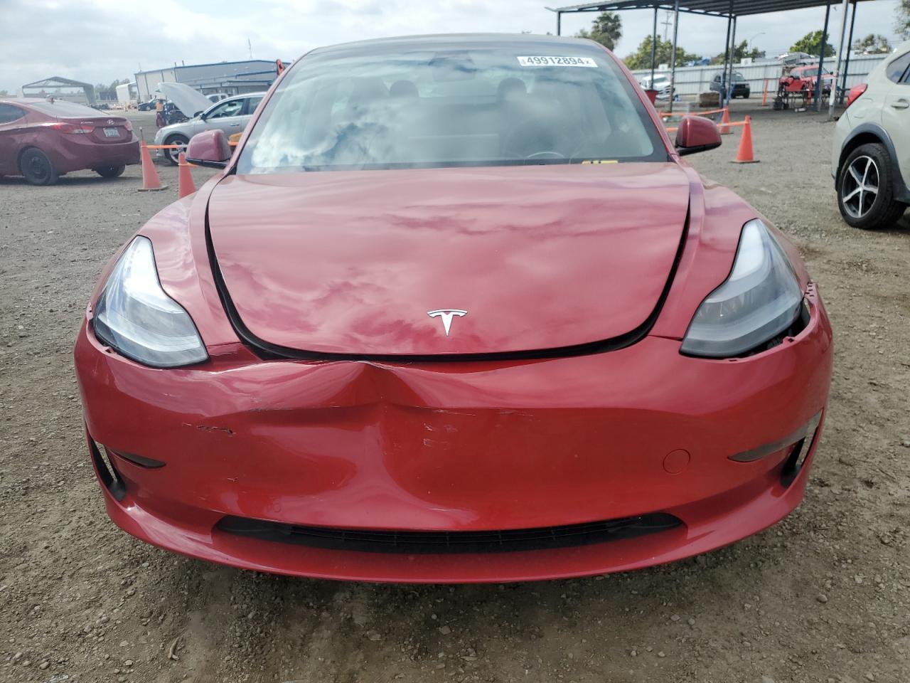 2022 TESLA MODEL 3  VIN:5YJ3E1EA8NF354444