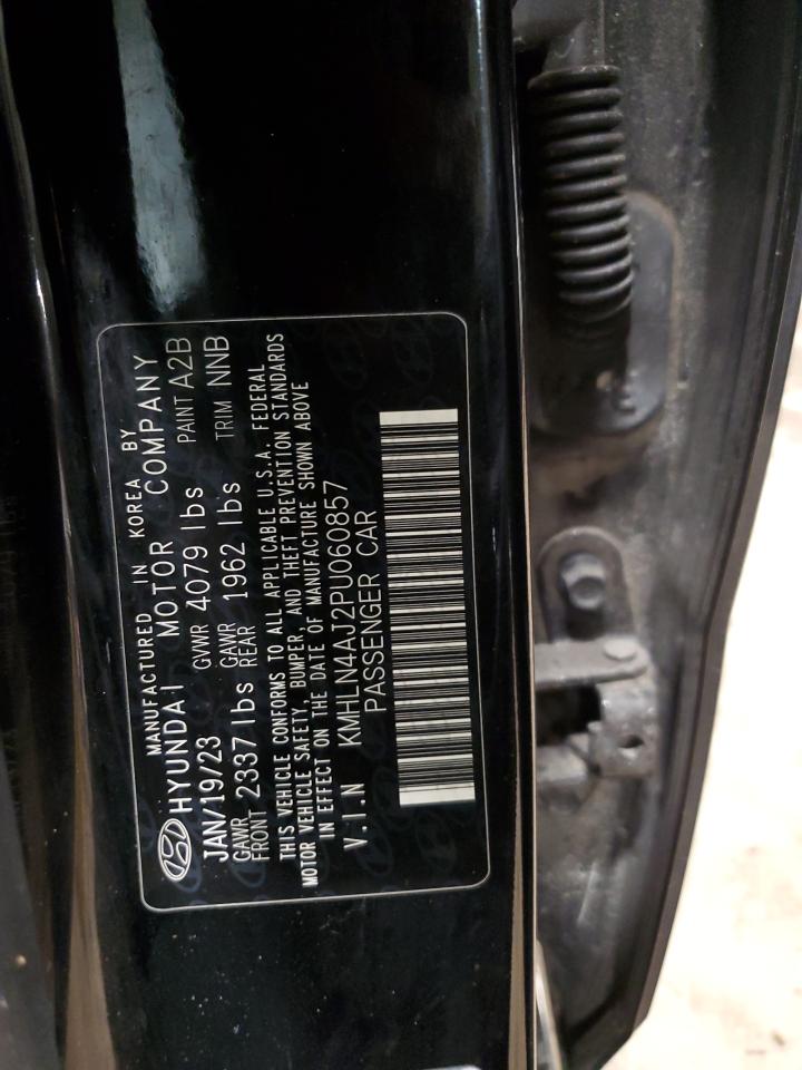 2023 HYUNDAI ELANTRA LIMITED VIN:KMHLN4AJ2PU060857