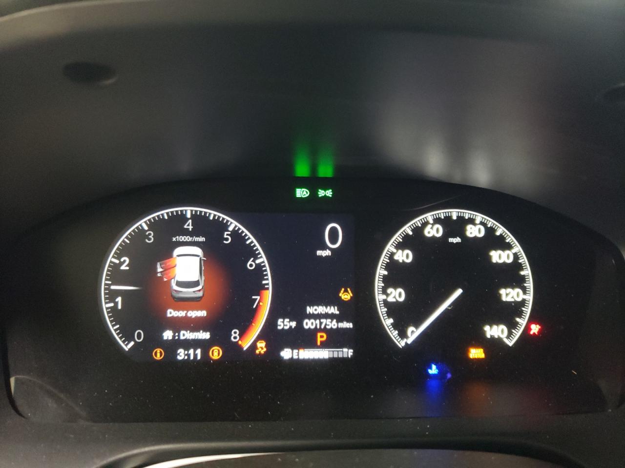 2024 HONDA HR-V SPORT VIN:3CZRZ1H55RM752655