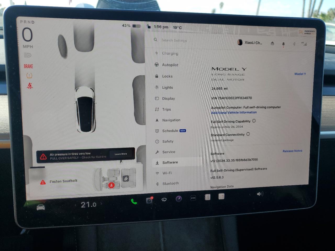 2023 TESLA MODEL Y  VIN:7SAYGDEE2PF834070