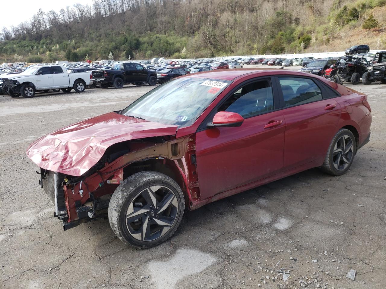 2023 HYUNDAI ELANTRA SEL VIN:KMHLS4AG7PU460801