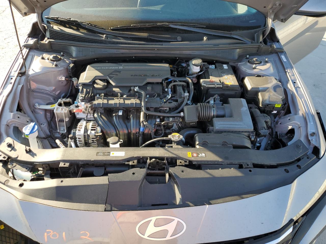 2024 HYUNDAI ELANTRA SEL VIN:KMHLM4DG1RU851922