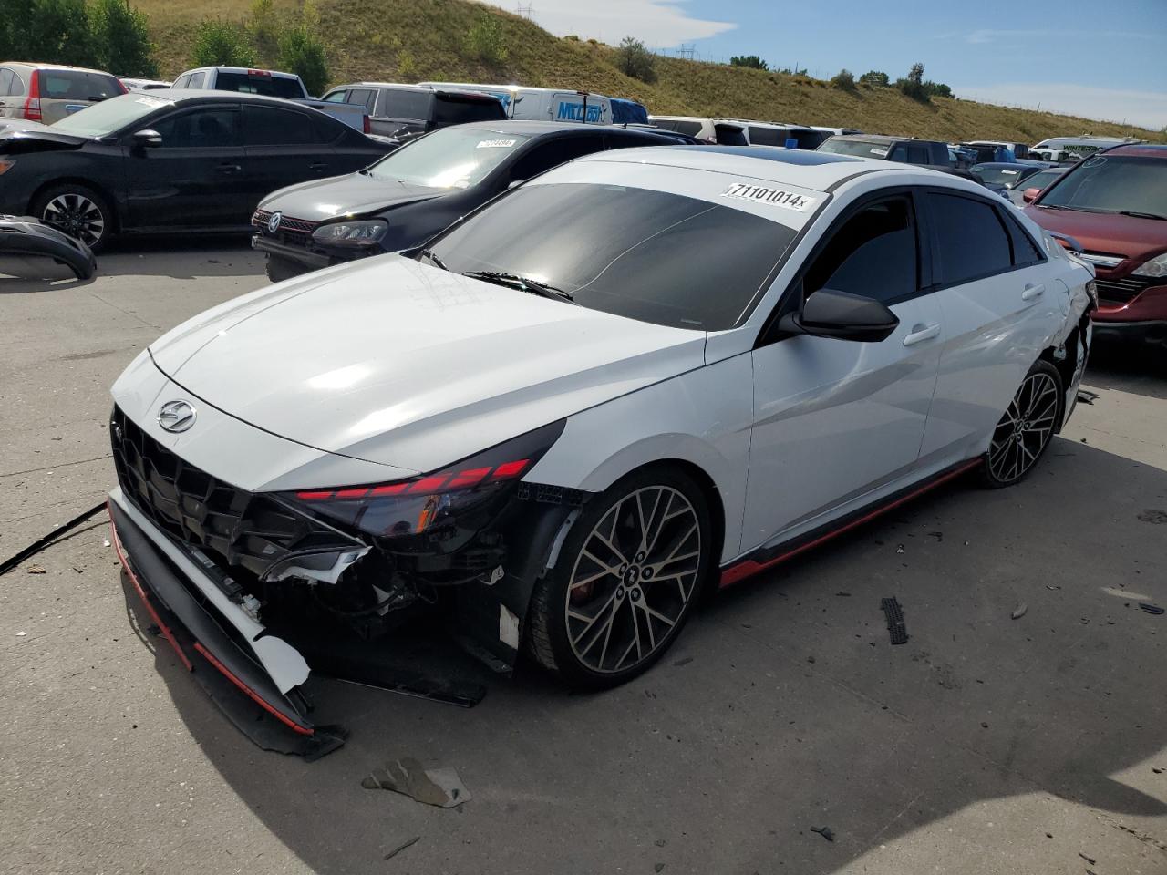 2022 HYUNDAI ELANTRA N  VIN:KMHLW4AK2NU005943