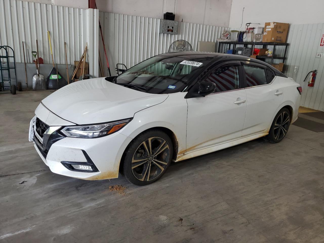 2022 NISSAN SENTRA SR VIN:3N1AB8DV8NY208887