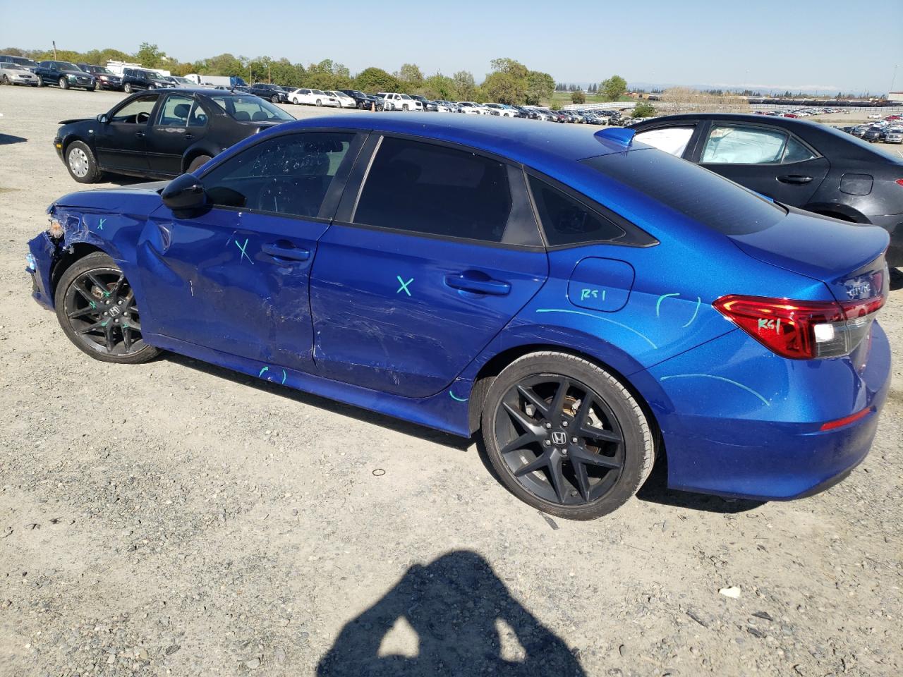 2022 HONDA CIVIC SPORT VIN:2HGFE2F54NH564636