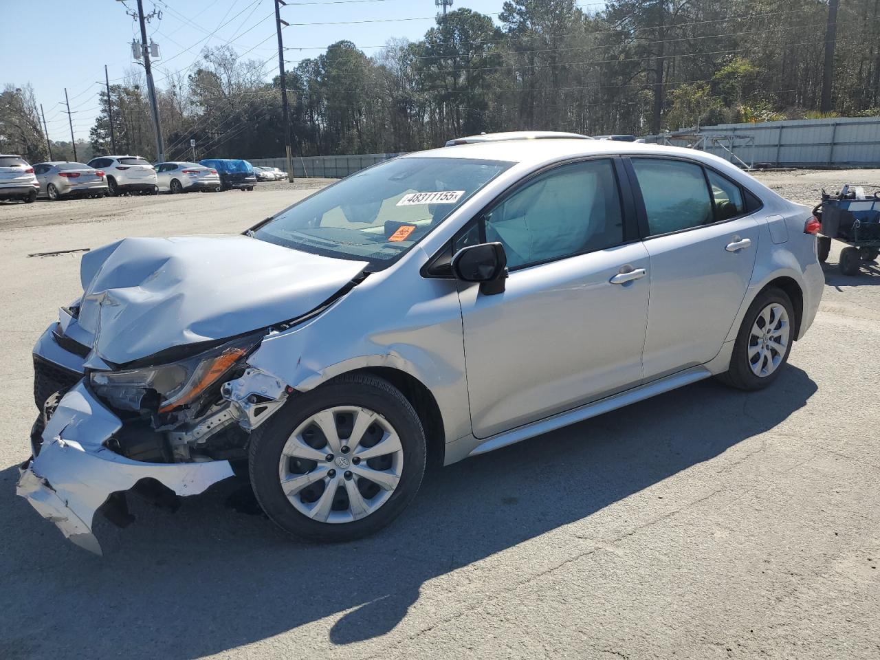 2022 TOYOTA COROLLA LE VIN:JTDEPMAE8N3021803