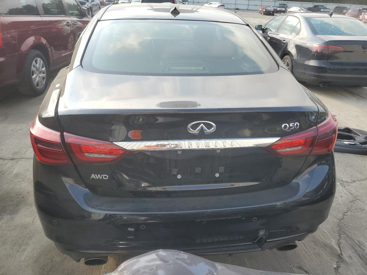 2022 INFINITI Q50 SENSORY VIN:JN1EV7CRXNM342648