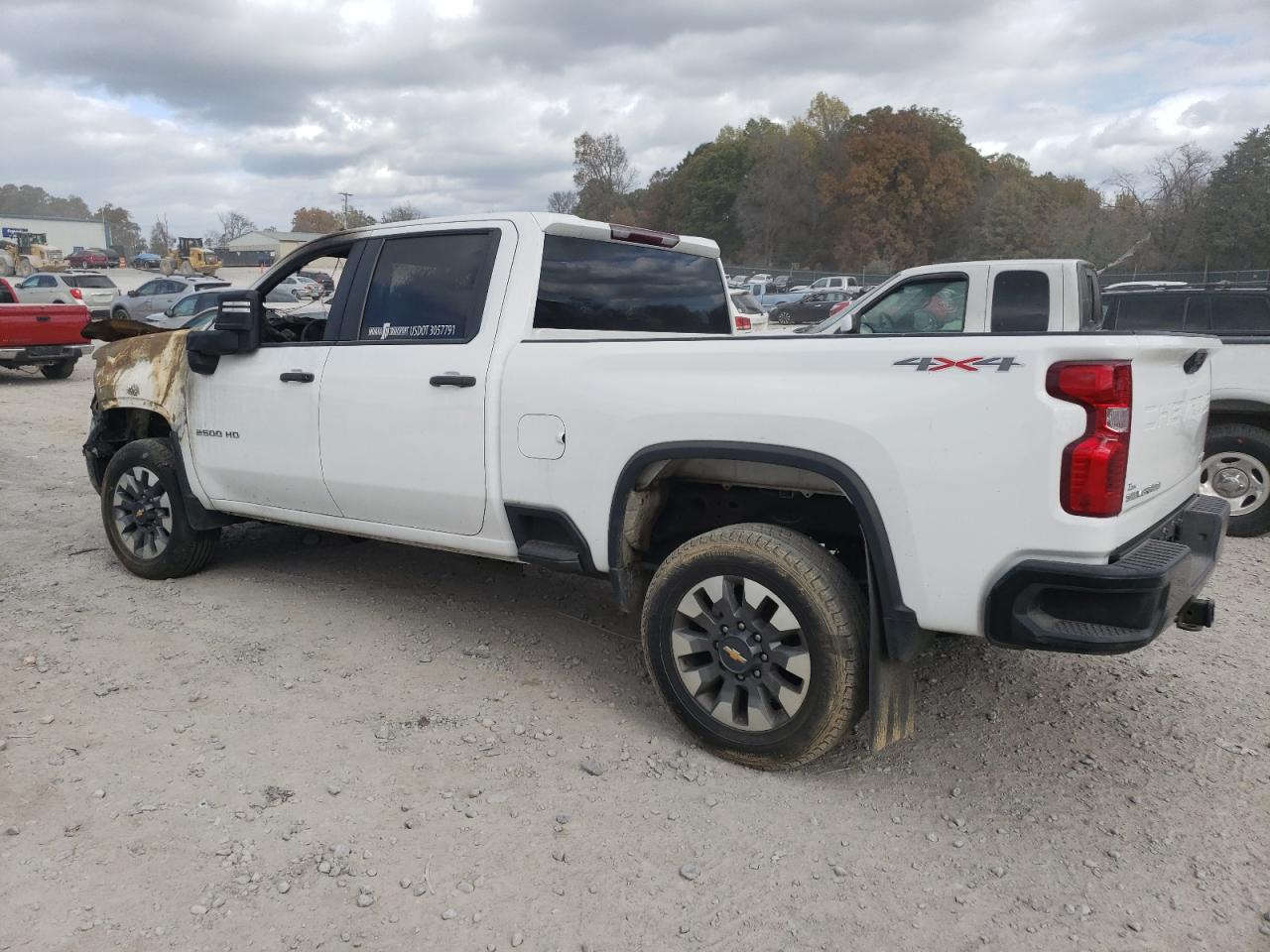 2022 CHEVROLET SILVERADO K2500 CUSTOM VIN:2GC4YMEY1N1214281