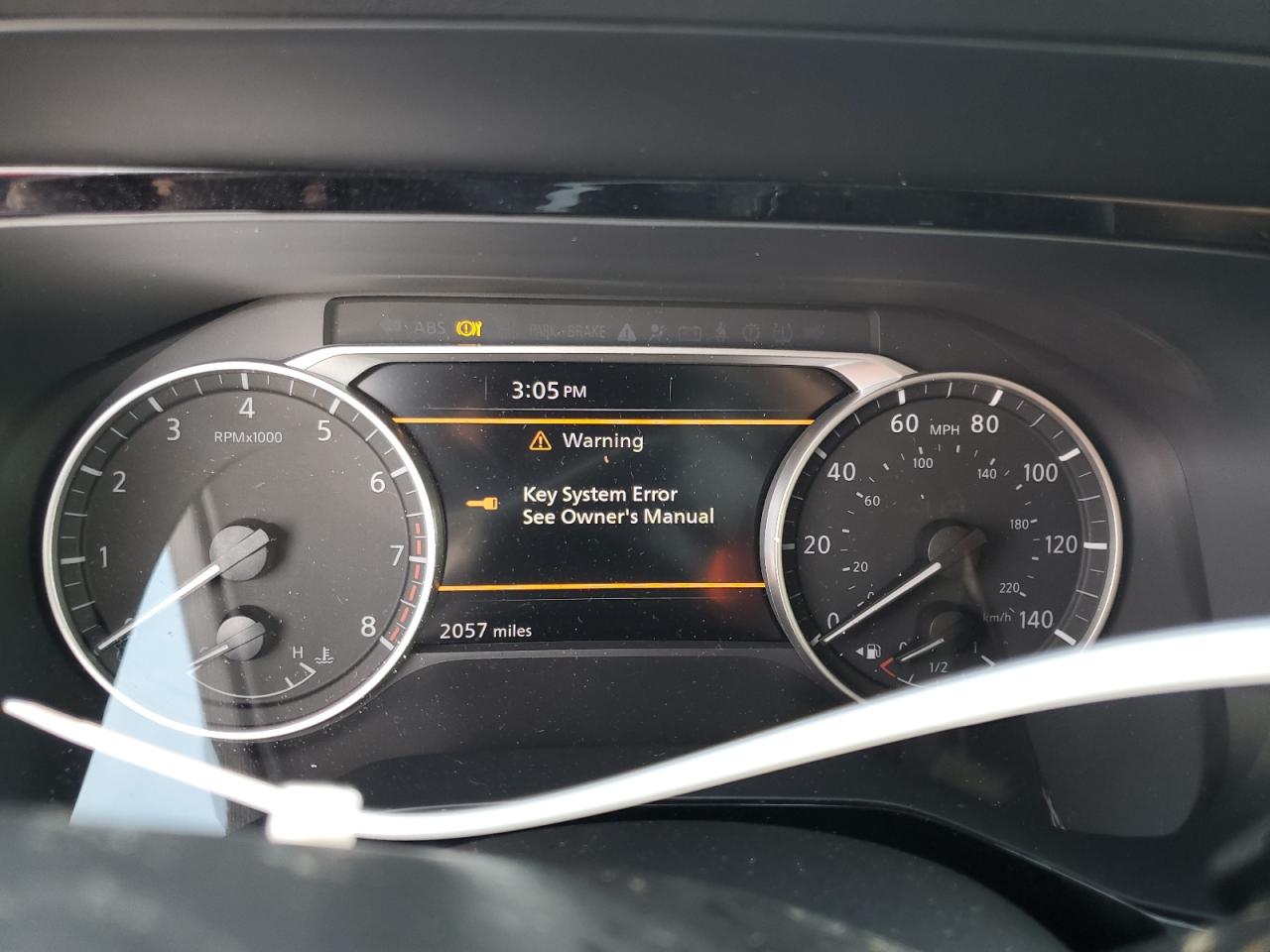 2024 NISSAN PATHFINDER ROCK CREEK VIN:5N1DR3BD2RC287650