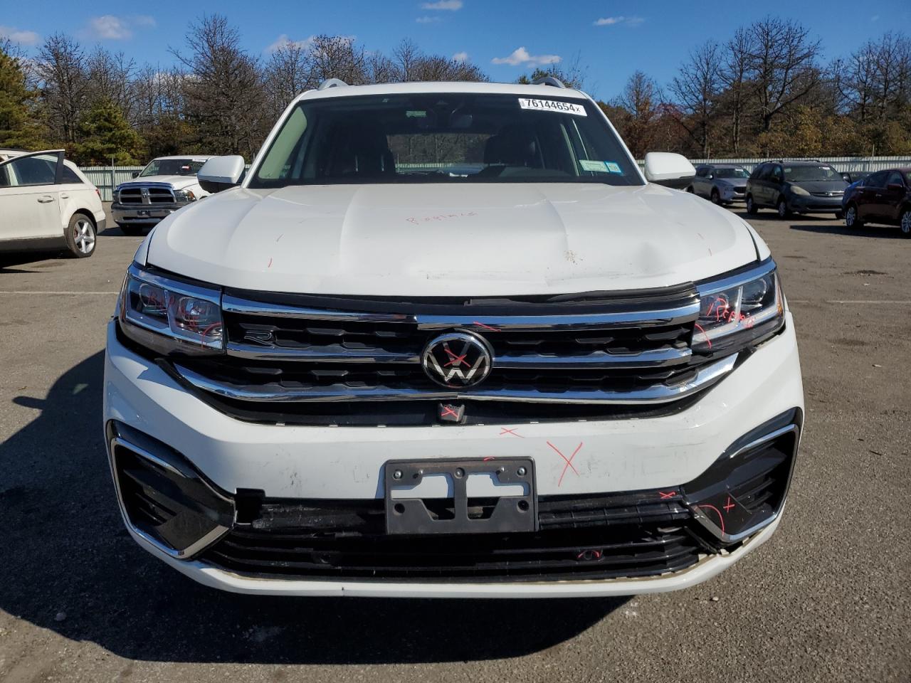 2022 VOLKSWAGEN ATLAS SEL PREMIUM R-LINE VIN:1V2FR2CA3NC514185