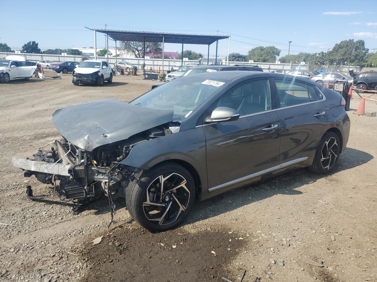 2022 HYUNDAI IONIQ LIMITED VIN:KMHC05LC9NU270999