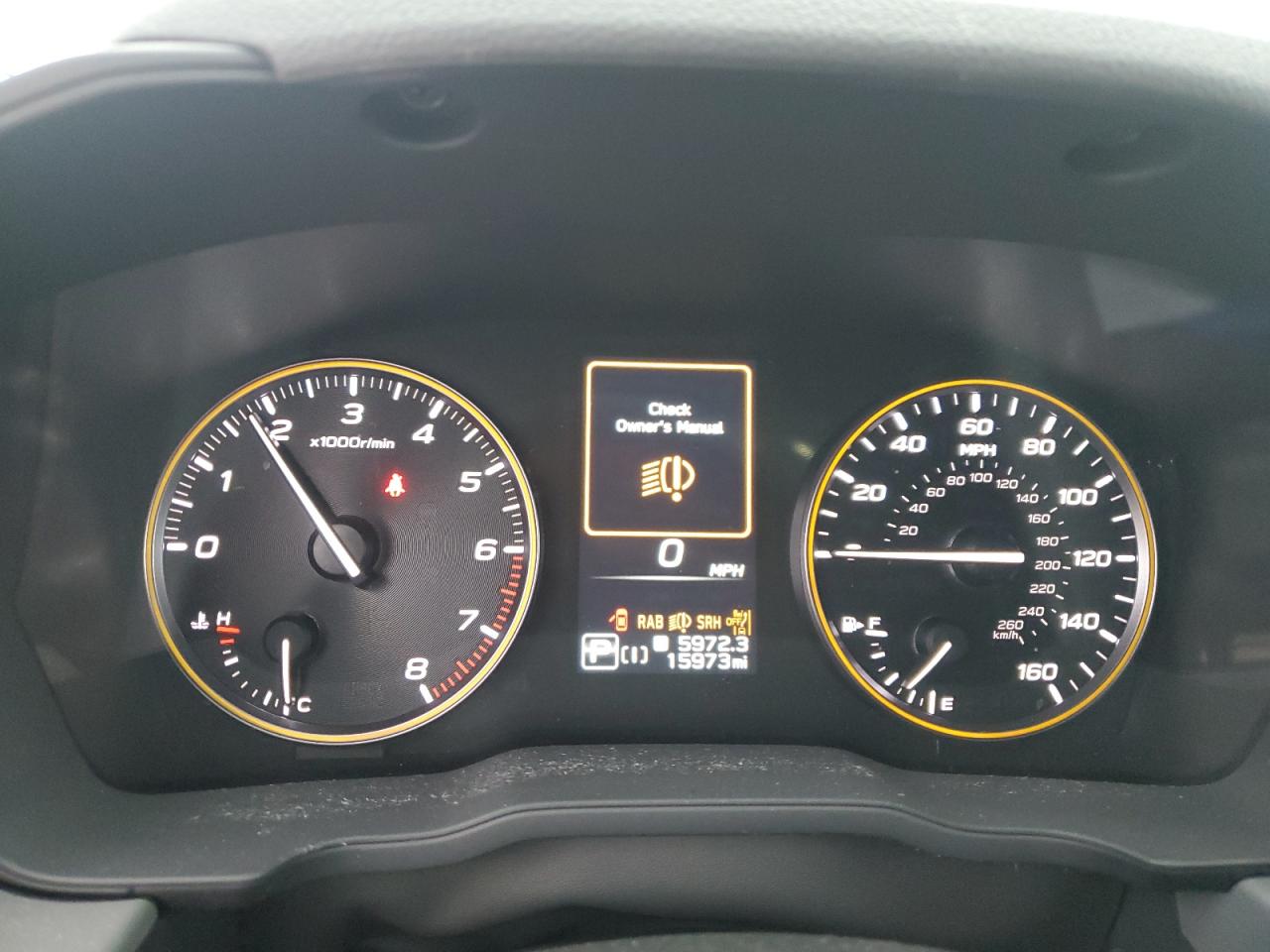 2024 SUBARU CROSSTREK WILDERNESS VIN:4S4GUHT63R3734723