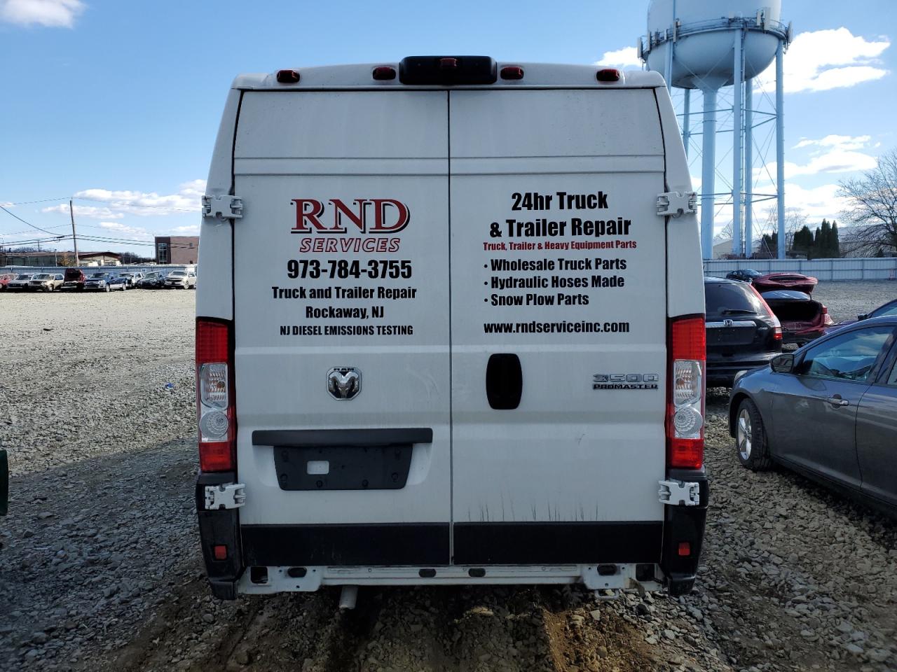 2023 RAM PROMASTER 3500 3500 HIGH VIN:3C6MRVJG5PE530120