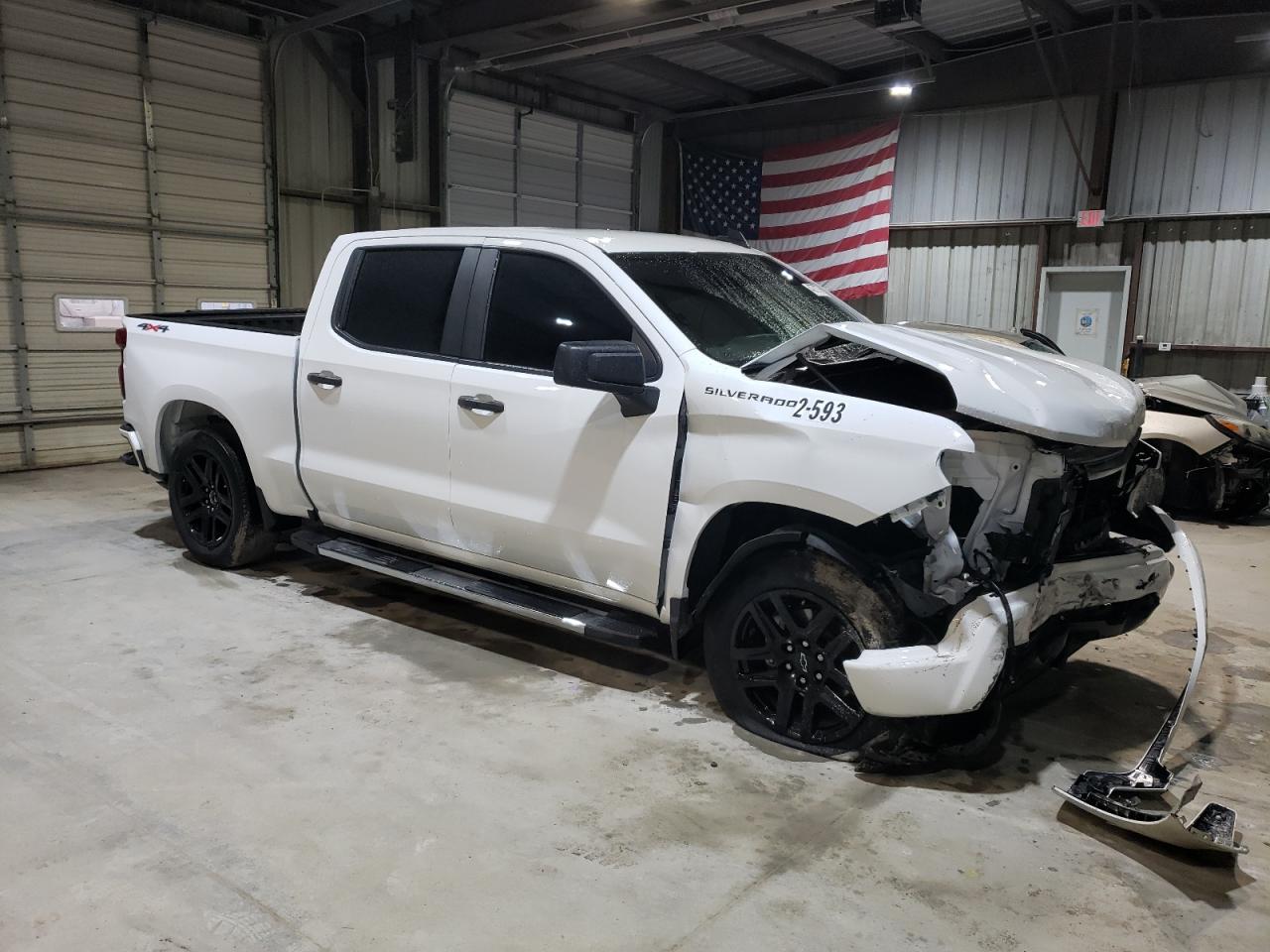 2024 CHEVROLET SILVERADO K1500 CUSTOM VIN:3GCPDBEK8RG233125