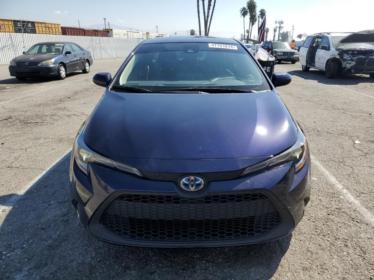 2022 TOYOTA COROLLA LE VIN:JTDEAMDE2NJ043742