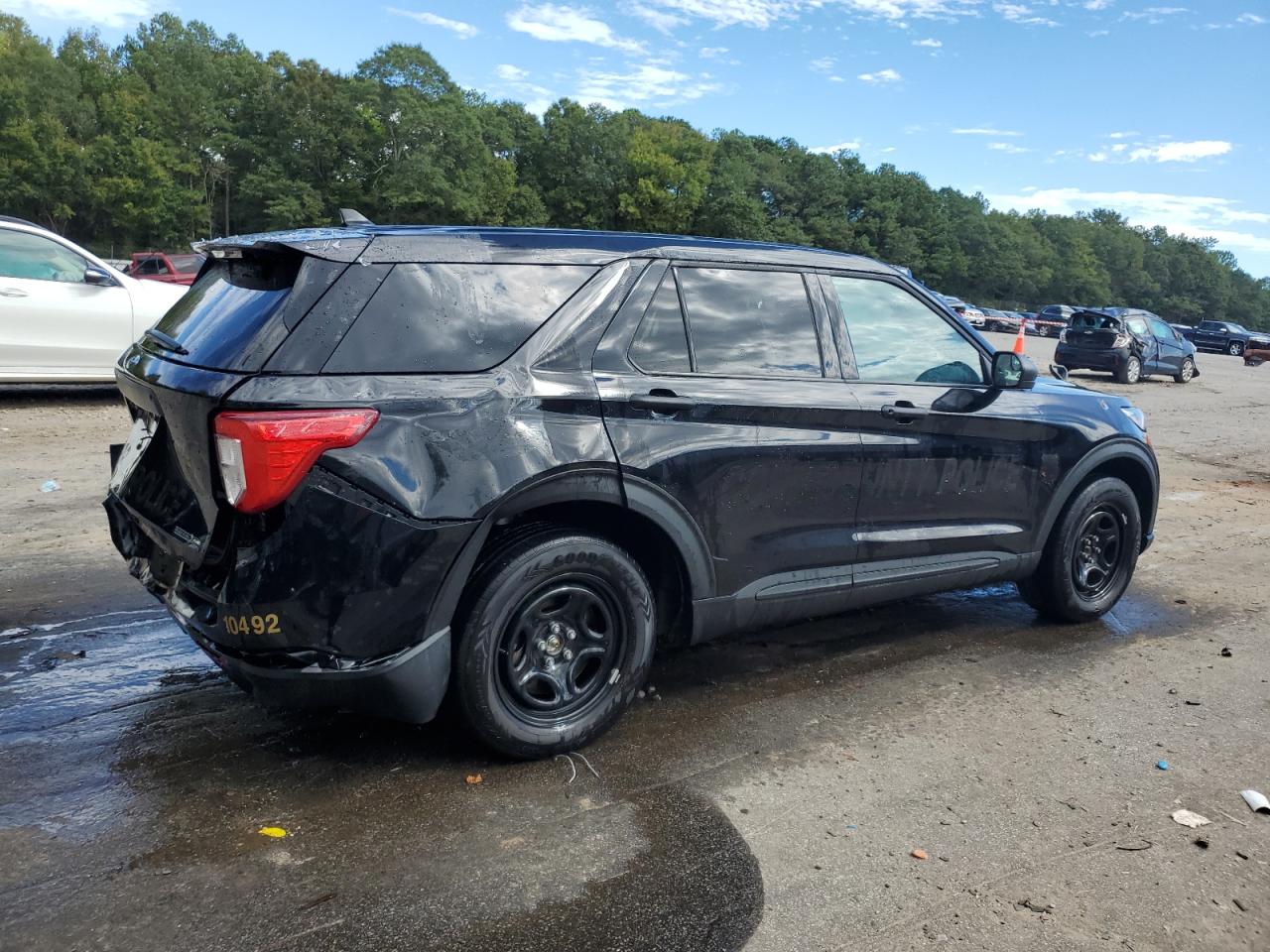 2022 FORD EXPLORER POLICE INTERCEPTOR VIN:1FM5K8AB0NGB75194
