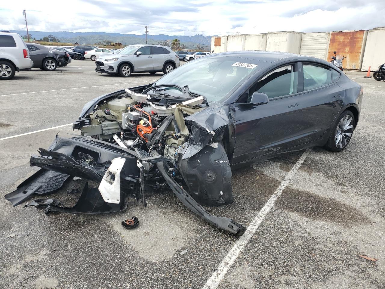 2024 TESLA MODEL 3  VIN:5YJ3E1EA1RF727460