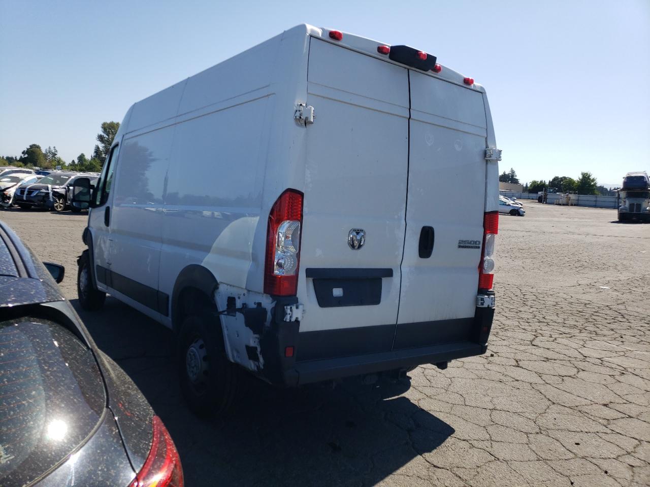 2023 RAM PROMASTER 2500 2500 HIGH VIN:3C6LRVCG7PE542908