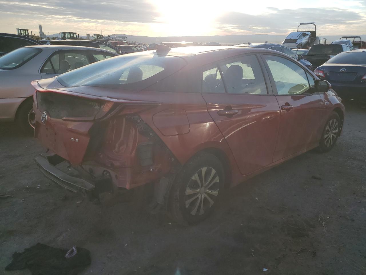 2022 TOYOTA PRIUS PRIME LE VIN:JTDKAMFP9N3215500
