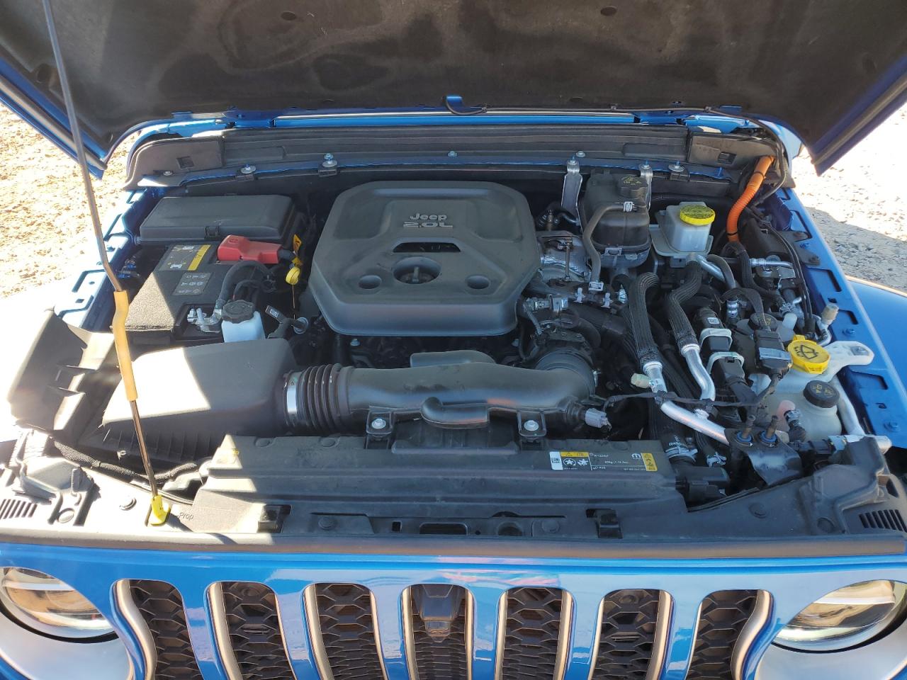 2022 JEEP WRANGLER UNLIMITED SAHARA 4XE VIN:1C4JJXP67NW230126