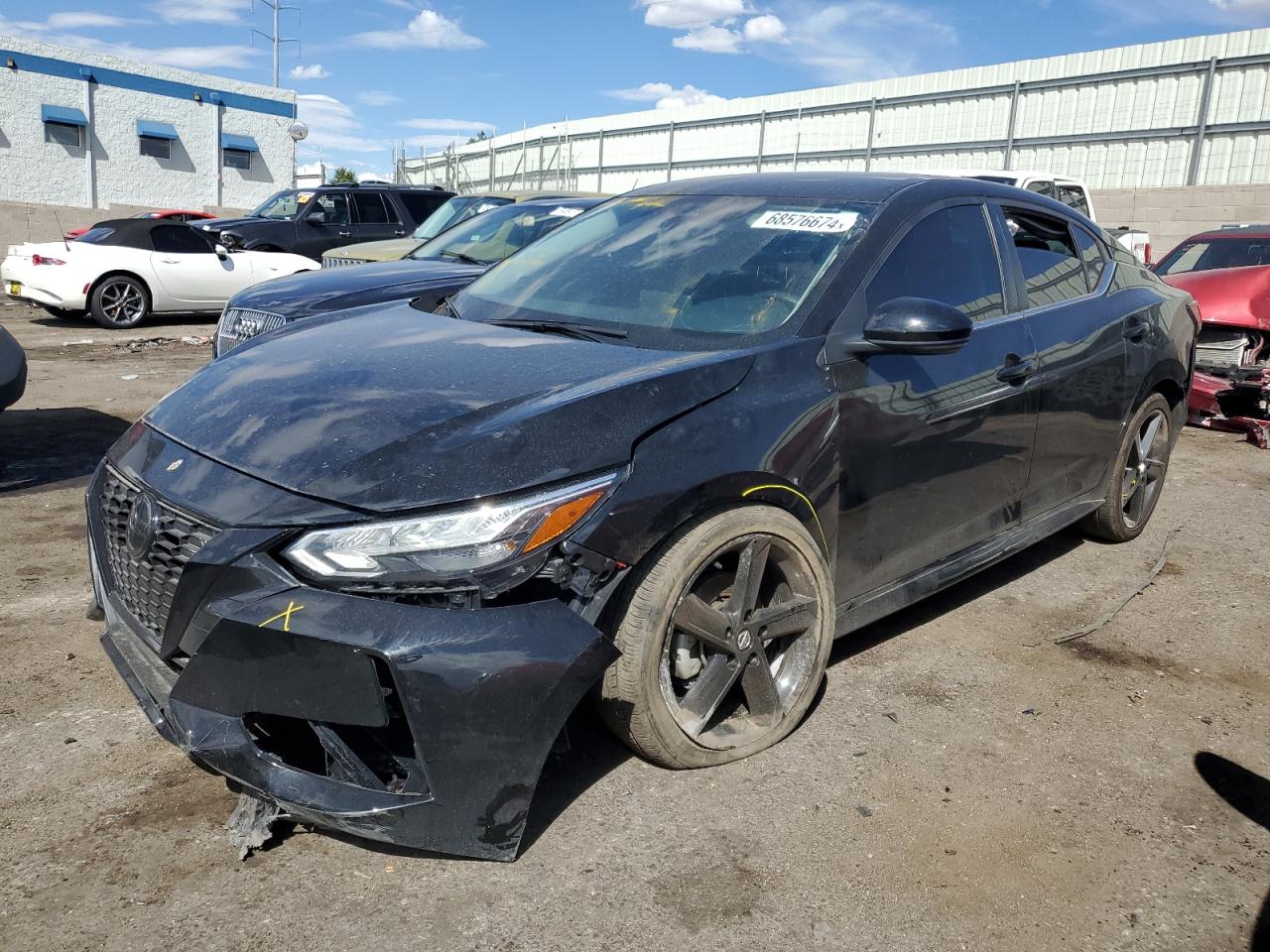 2023 NISSAN SENTRA SR VIN:3N1AB8DV6PY312698