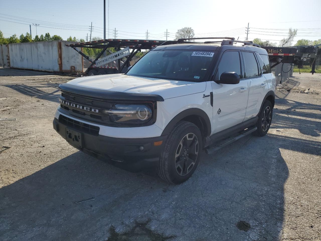 2022 FORD BRONCO SPORT OUTER BANKS VIN:3FMCR9C65NRD39802