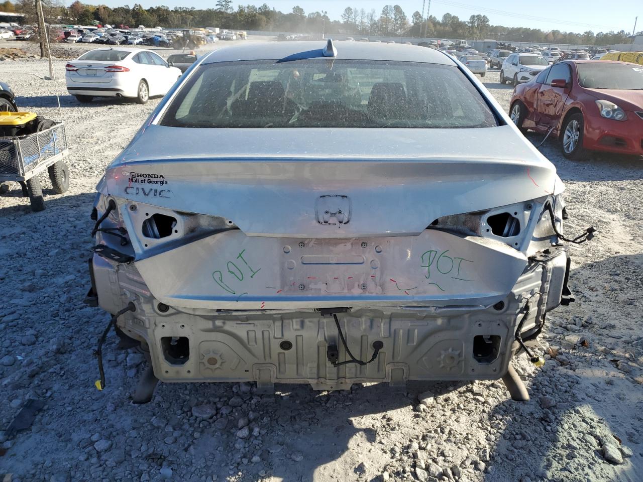 2022 HONDA CIVIC EX VIN:2HGFE1F76NH314052