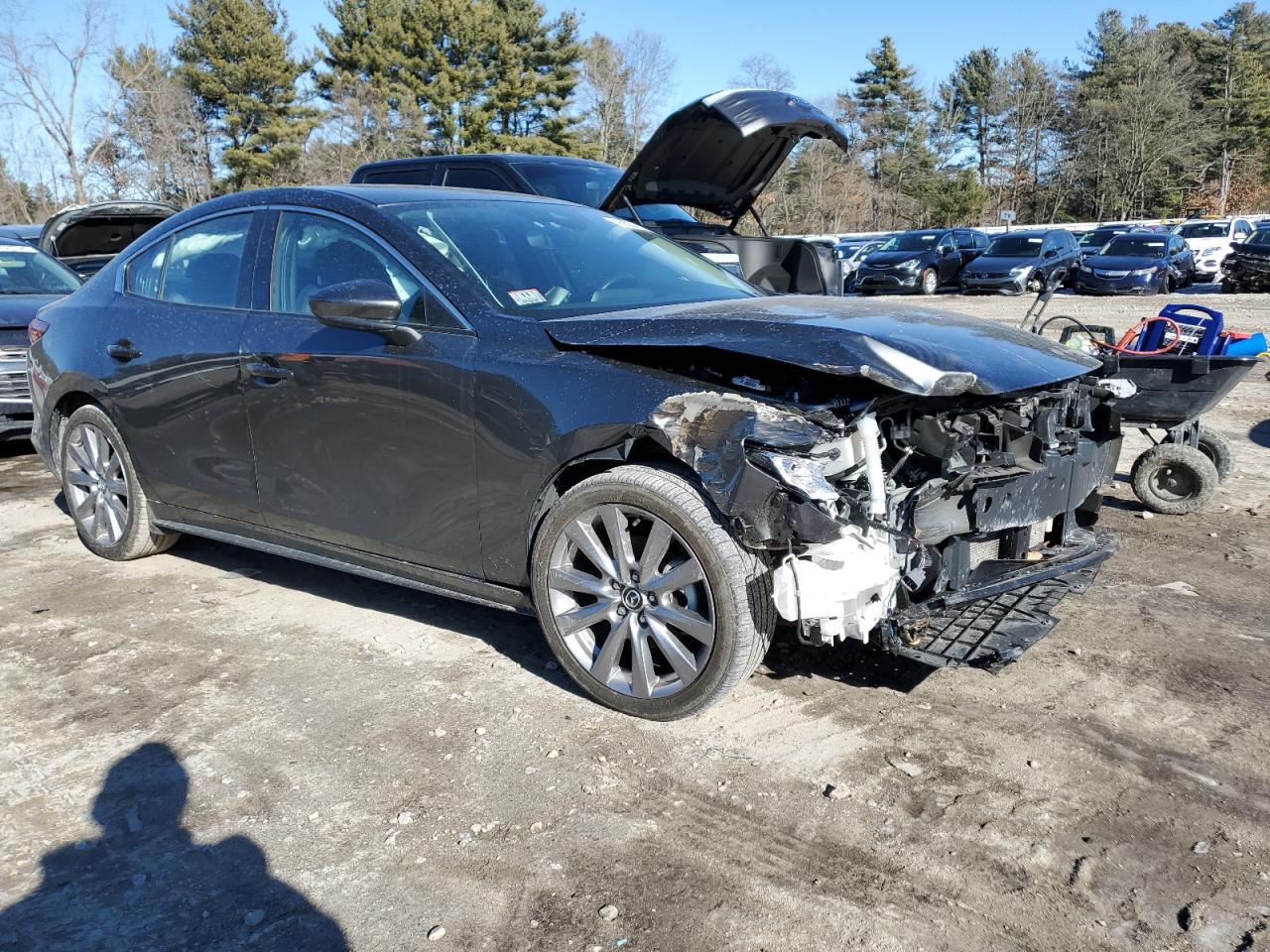 2022 MAZDA 3 PREFERRED VIN:3MZBPBCL8NM311179