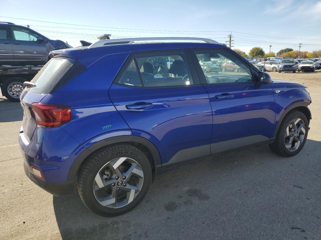 2022 HYUNDAI VENUE SEL VIN:KMHRC8A3XNU161926