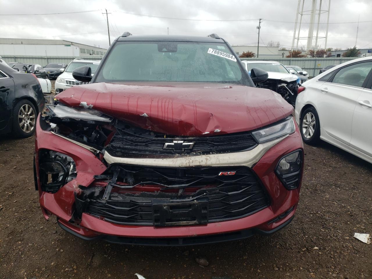 2022 CHEVROLET TRAILBLAZER RS VIN:KL79MTSL0NB046926