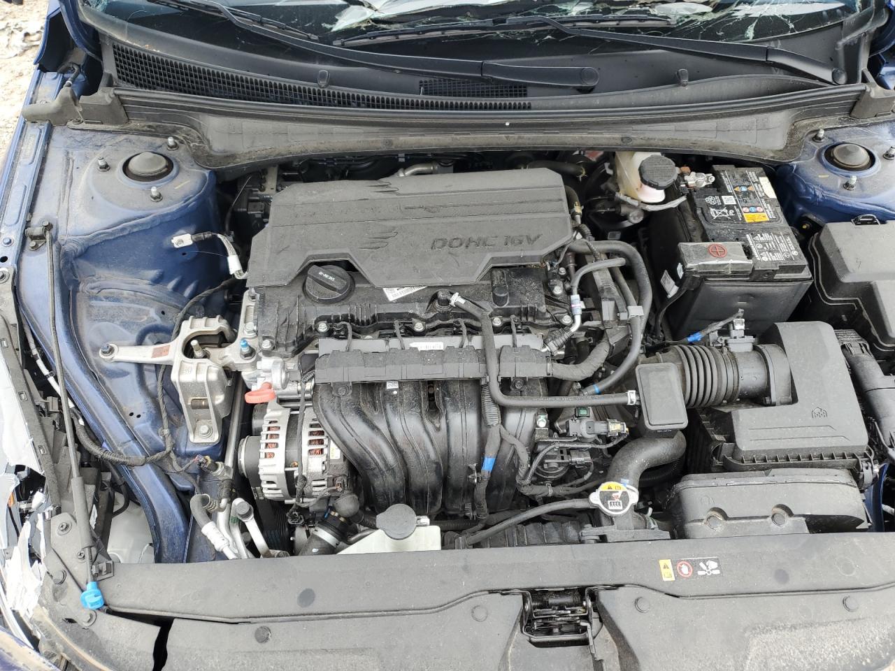 2022 HYUNDAI ELANTRA SEL VIN:5NPLS4AG5NH081873
