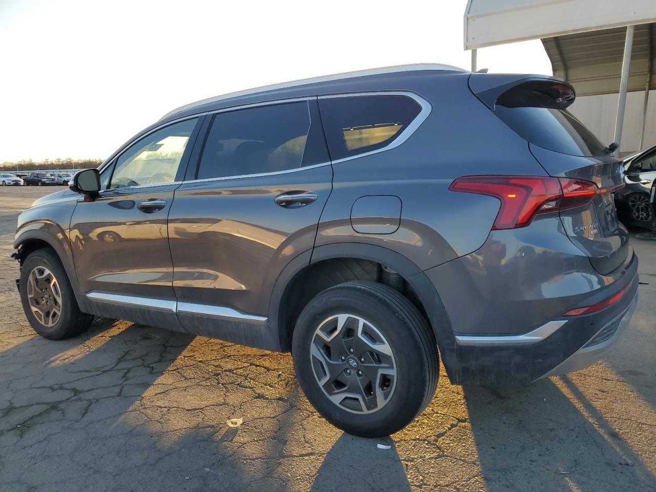 2022 HYUNDAI SANTA FE BLUE VIN:KM8S2DA19NU058959