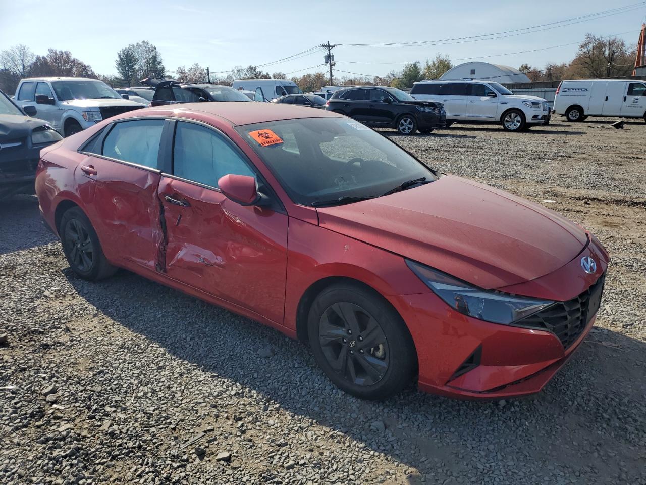 2022 HYUNDAI ELANTRA SEL VIN:5NPLM4AG6NH070925