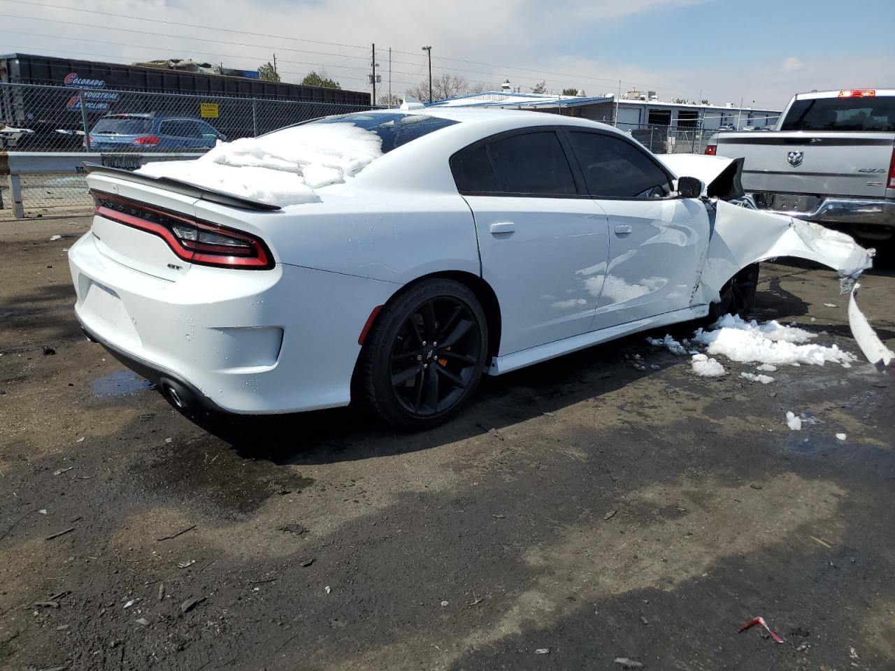 2022 DODGE CHARGER GT VIN:2C3CDXHG5NH148440