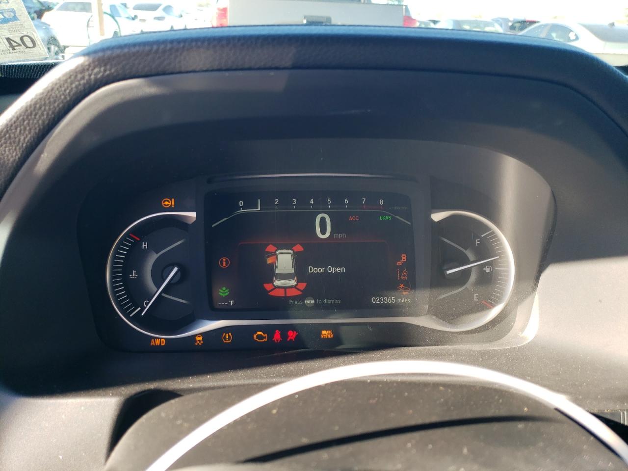 2023 HONDA PASSPORT EXL VIN:5FNYF8H57PB029085