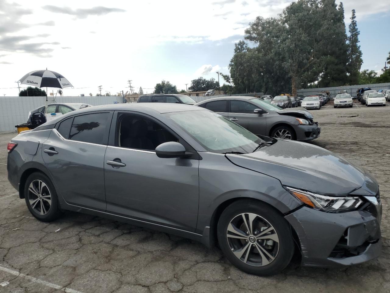 2022 NISSAN SENTRA SV VIN:3N1AB8CV3NY301933