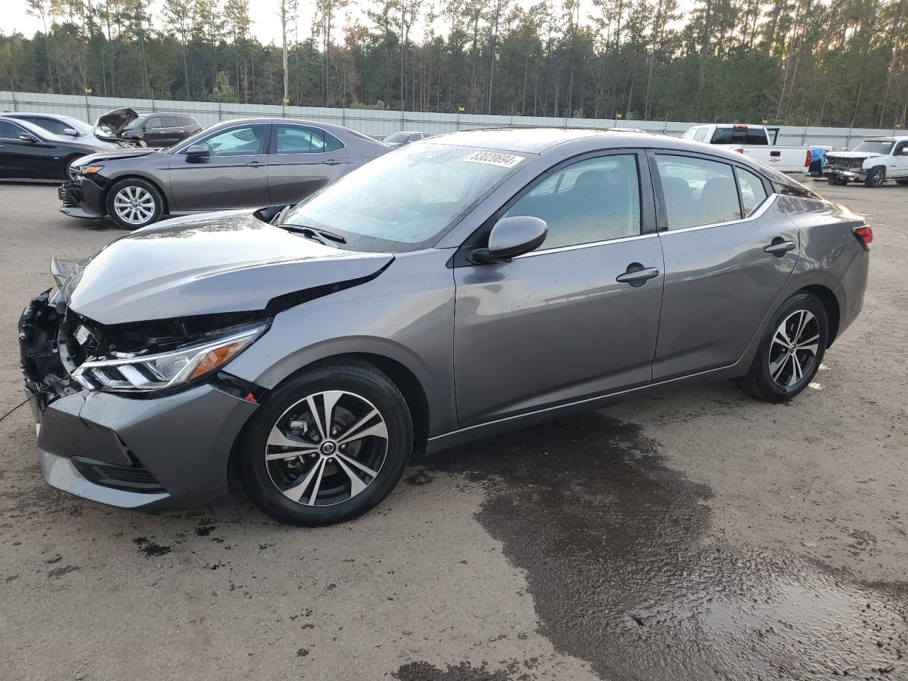 2022 NISSAN SENTRA SV VIN:3N1AB8CV0NY306037
