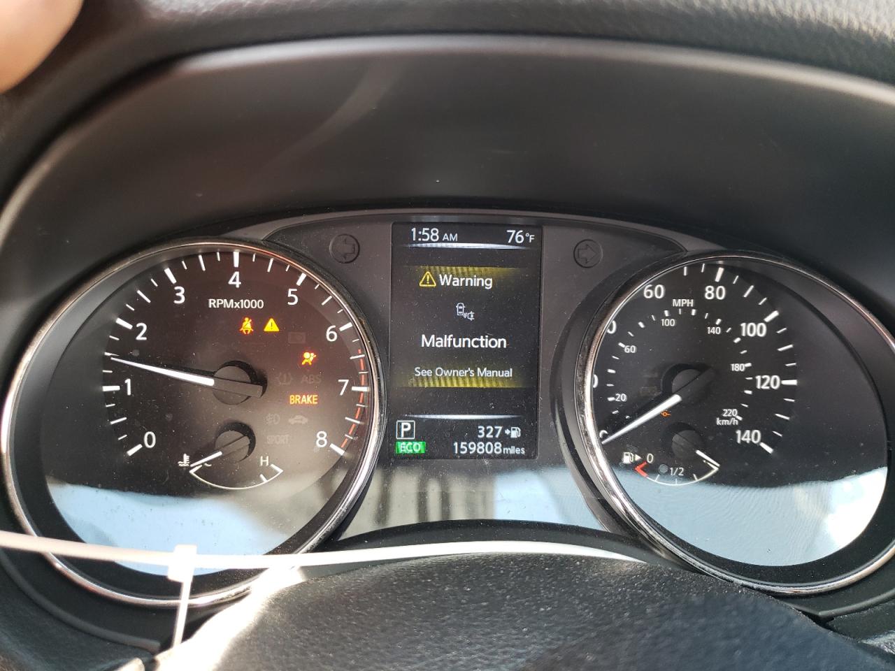 2017 NISSAN ROGUE S VIN:KNMAT2MT8HP589720