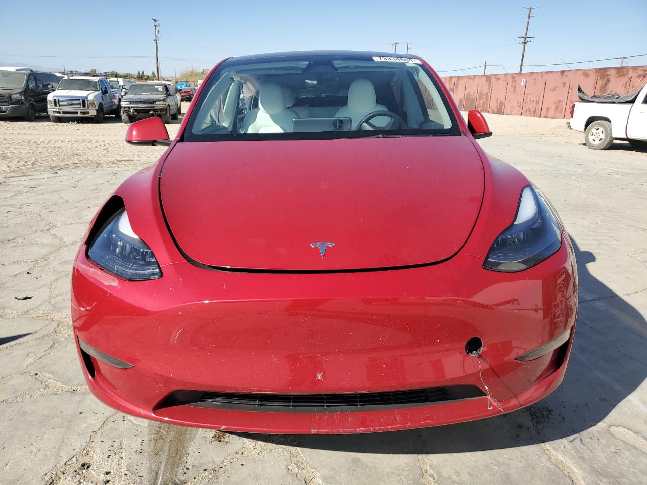 2023 TESLA MODEL Y  VIN:7SAYGAEE2PF876219