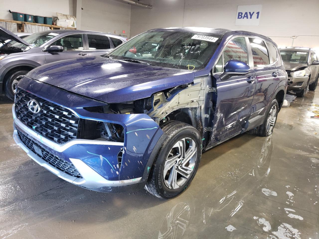 2022 HYUNDAI SANTA FE SE VIN:5NMS1DAJ4NH383789