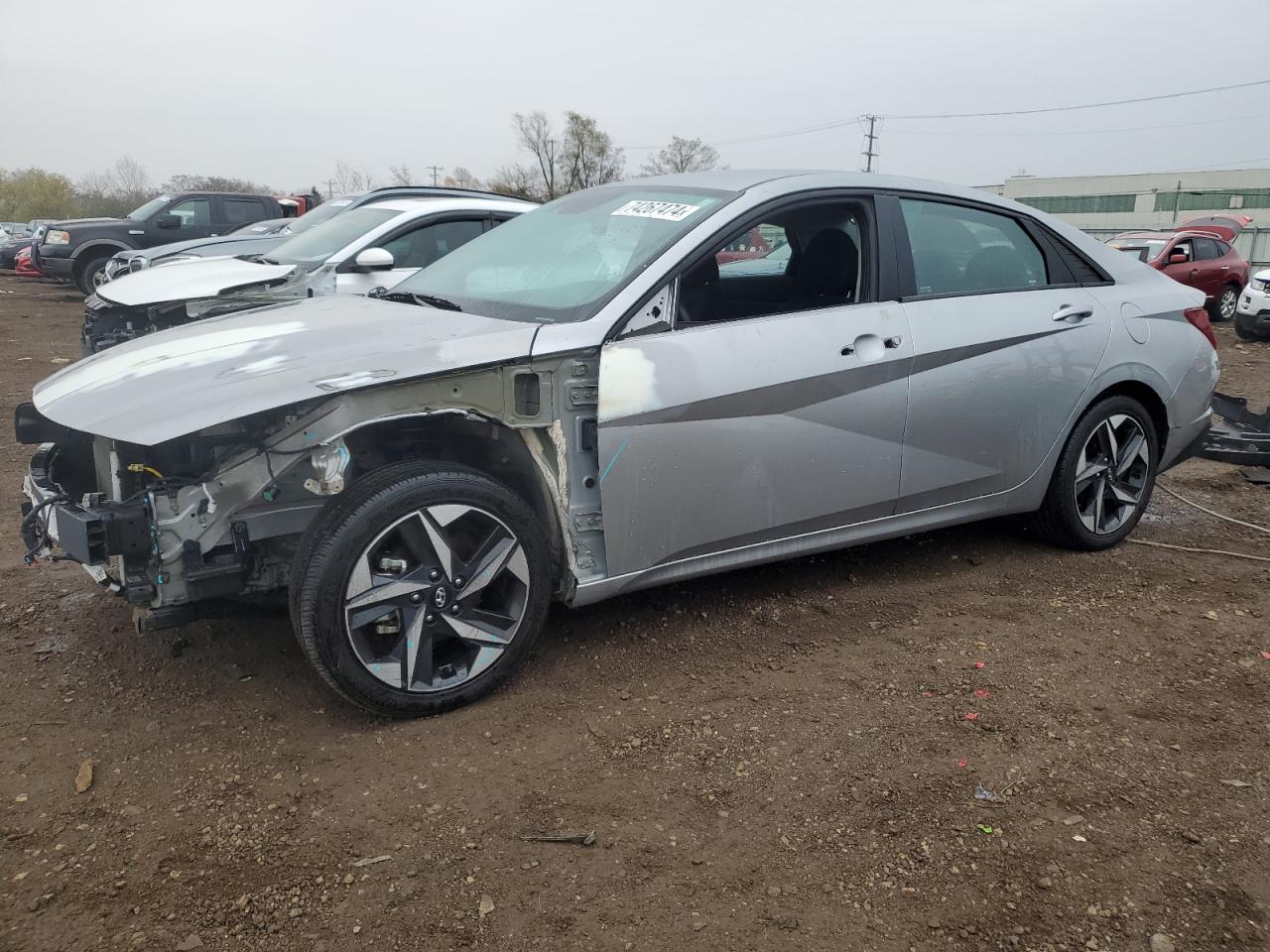 2023 HYUNDAI ELANTRA SEL VIN:5NPLS4AG3PH096228