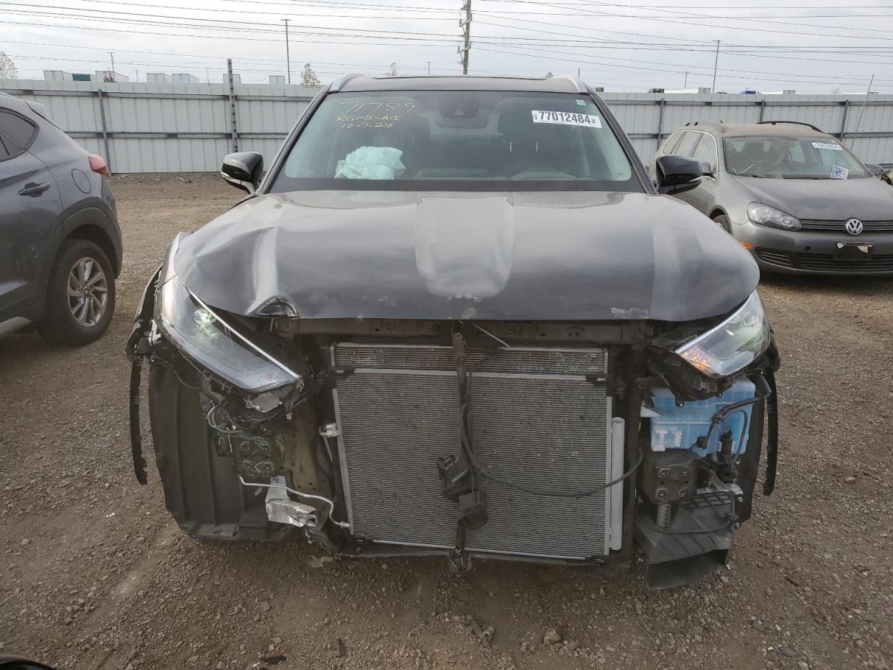 2022 TOYOTA HIGHLANDER XLE VIN:5TDHZRBH7NS255023