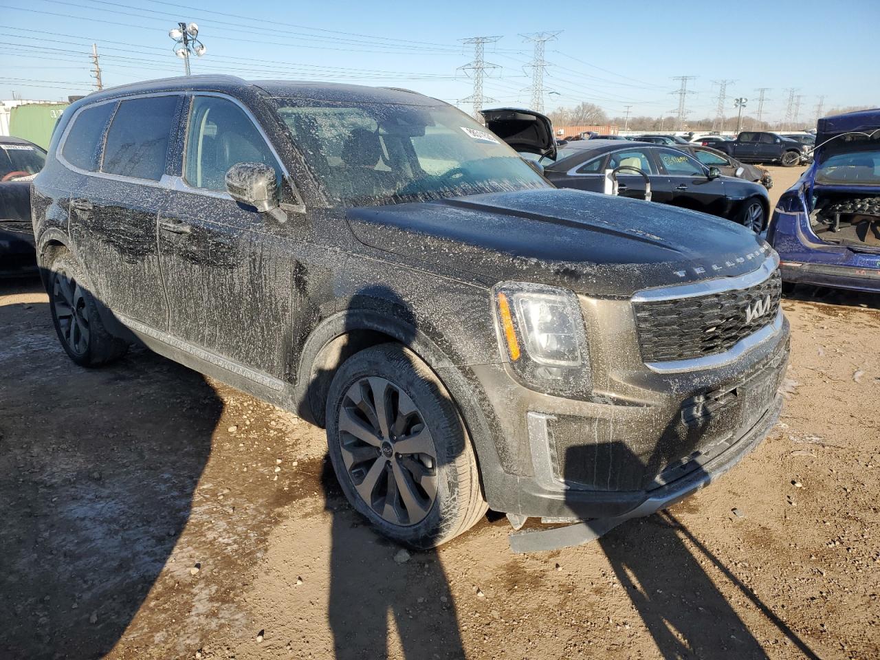 2022 KIA TELLURIDE EX VIN:5XYP34HC8NG260286