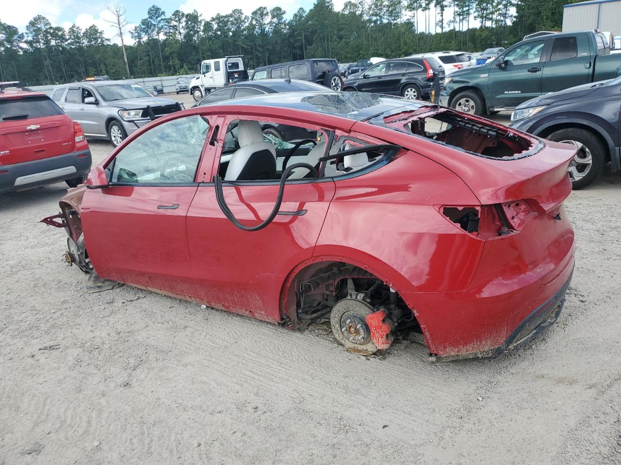 2022 TESLA MODEL Y  VIN:7SAYGDEF8NF455838