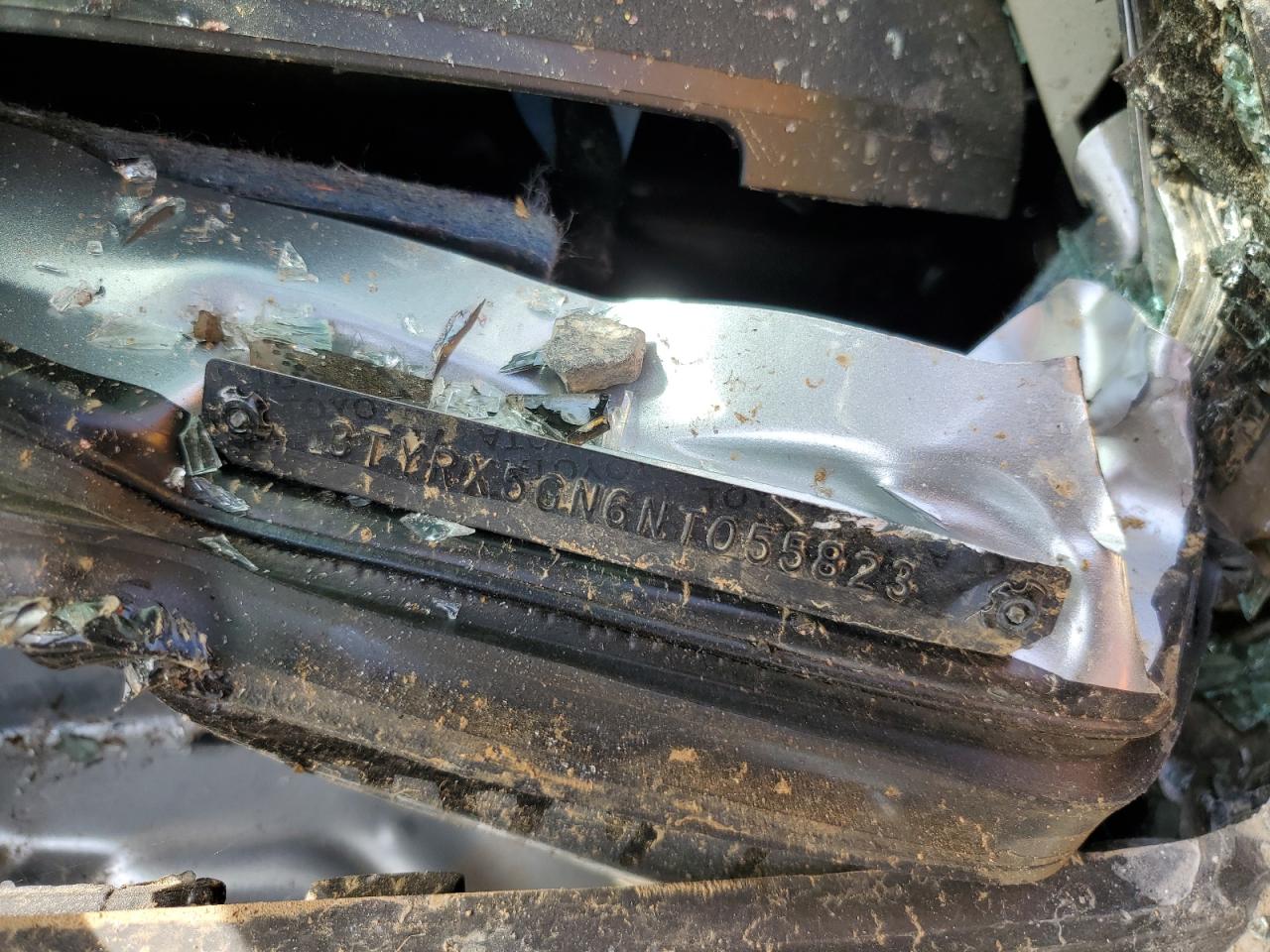 2022 TOYOTA TACOMA ACCESS CAB VIN:3TYRX5GN6NT055823