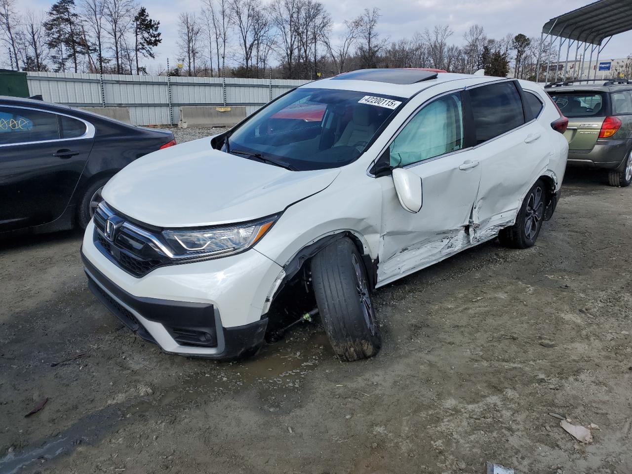 2022 HONDA CR-V EX VIN:7FARW1H50NE010990