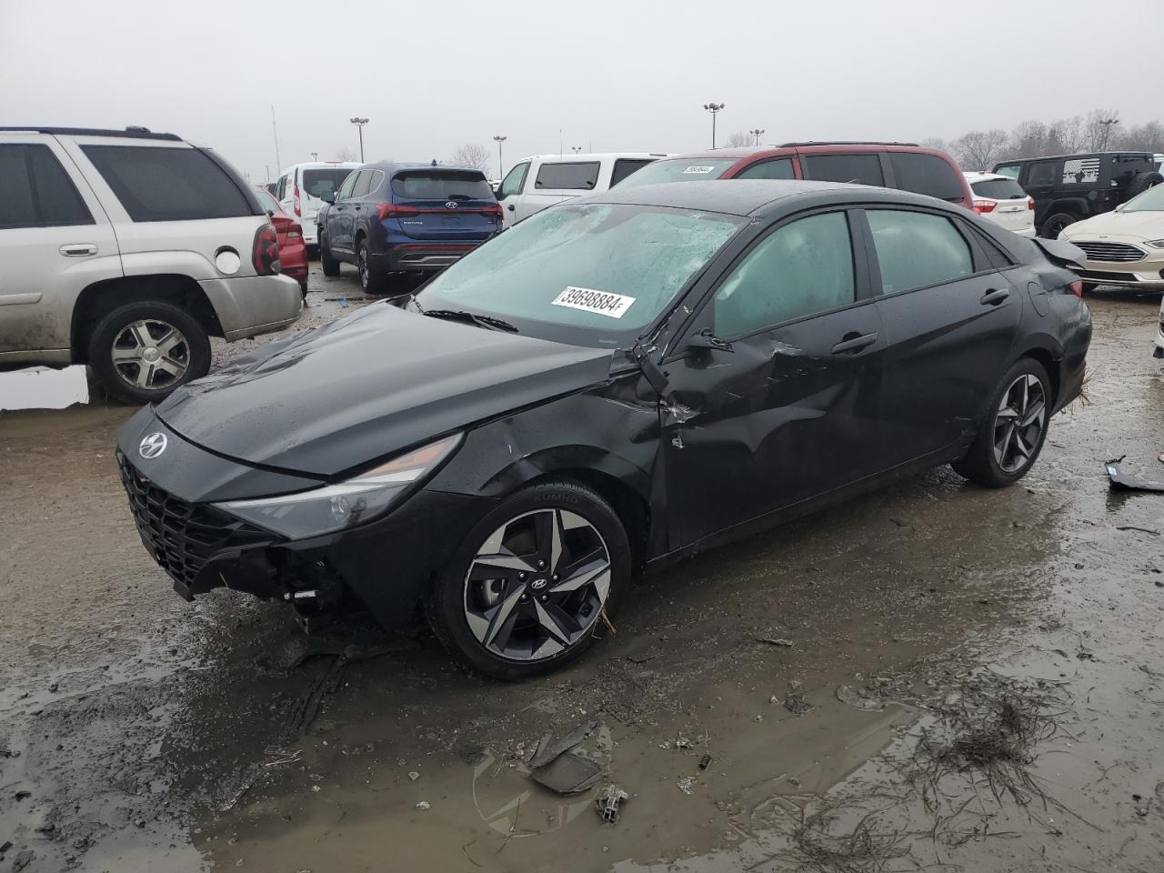 2023 HYUNDAI ELANTRA SEL VIN:5NPLS4AG5PH115636